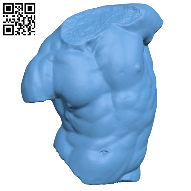 The Gaddi Torso H000492 file stl free download 3D Model for CNC and 3d printer