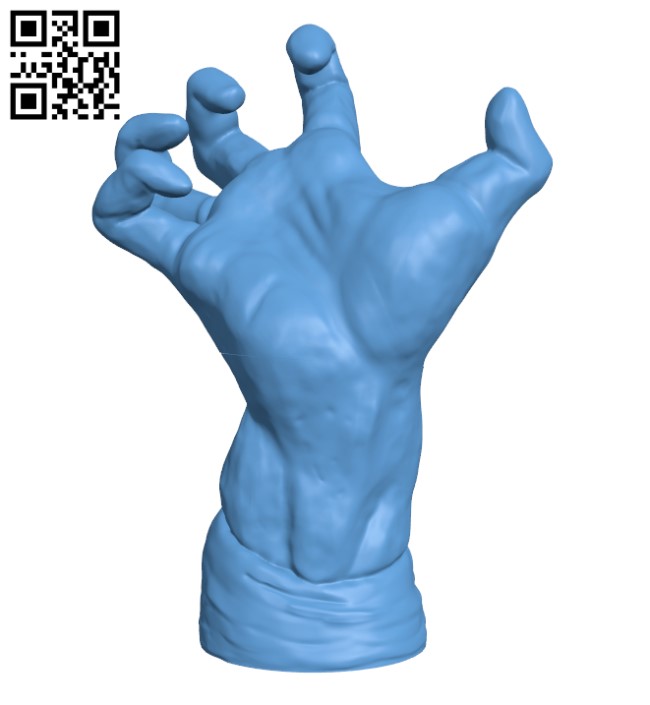 The Mighty Hand at The Musée Rodin, Paris H000494 file stl free download 3D Model for CNC and 3d printer