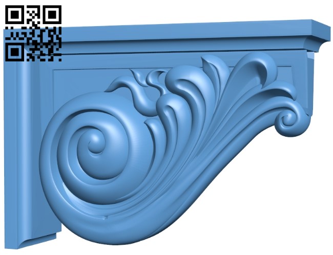 Top of the column A006598 download free stl files 3d model for CNC wood carving