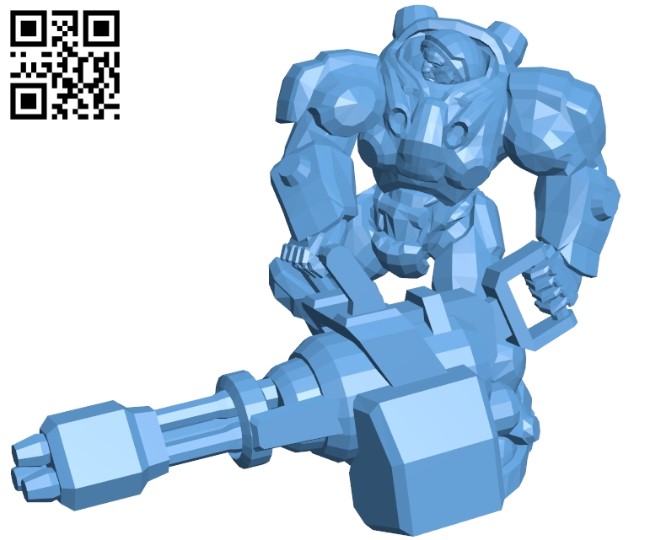 Tychus stand - robot B009628 file stl free download 3D Model for CNC and 3d printer