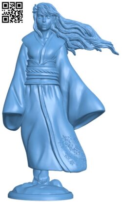 Yuki onna – Women H000131 file stl free download 3D Model for CNC and 3d printer