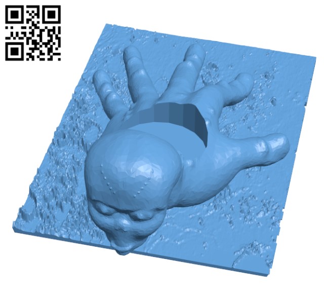 Alien Candle Holder H001081 file stl free download 3D Model for CNC and 3d printer
