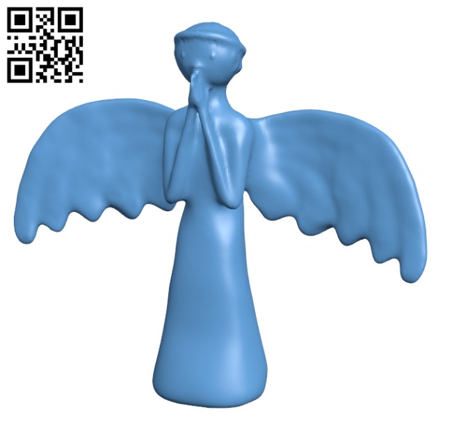 Angel - Christmas tree topper H001260 file stl free download 3D Model for CNC and 3d printer