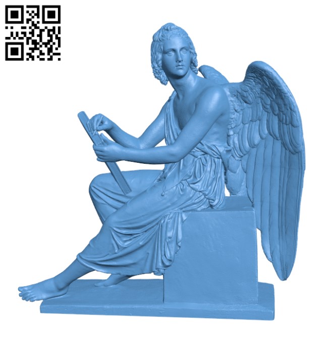Angel H000810 file stl free download 3D Model for CNC and 3d printer