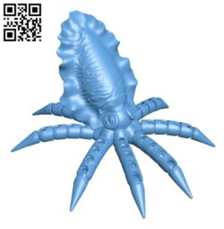 Articulated Cuttlefish H000605 file stl free download 3D Model for CNC and 3d printer