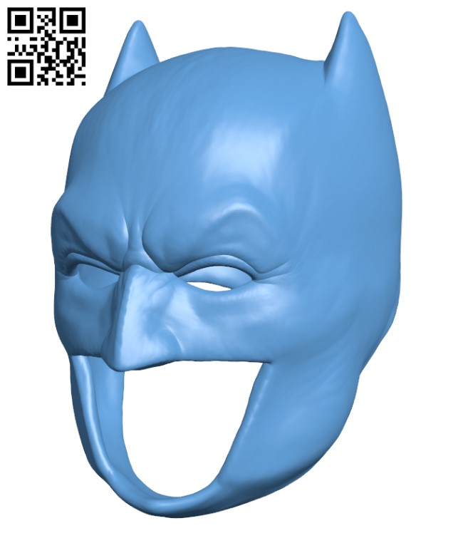 Batman Cowl H000841 file stl free download 3D Model for CNC and 3d printer