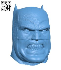 Batman head – Superhero H000870 file stl free download 3D Model for CNC and 3d printer