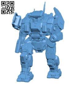 CGR-1A Charger for Battletech – Robot H000663 file stl free download 3D Model for CNC and 3d printer