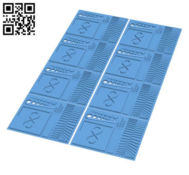 Calibration Matrix for Anycubic Photon Mono H000497 file stl free download 3D Model for CNC and 3d printer