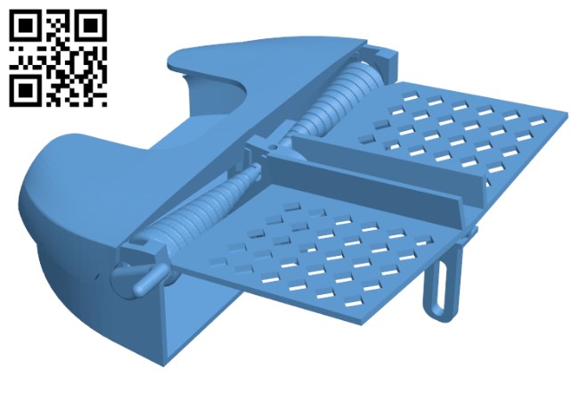 Card deck shuffler H000580 file stl free download 3D Model for CNC and 3d printer