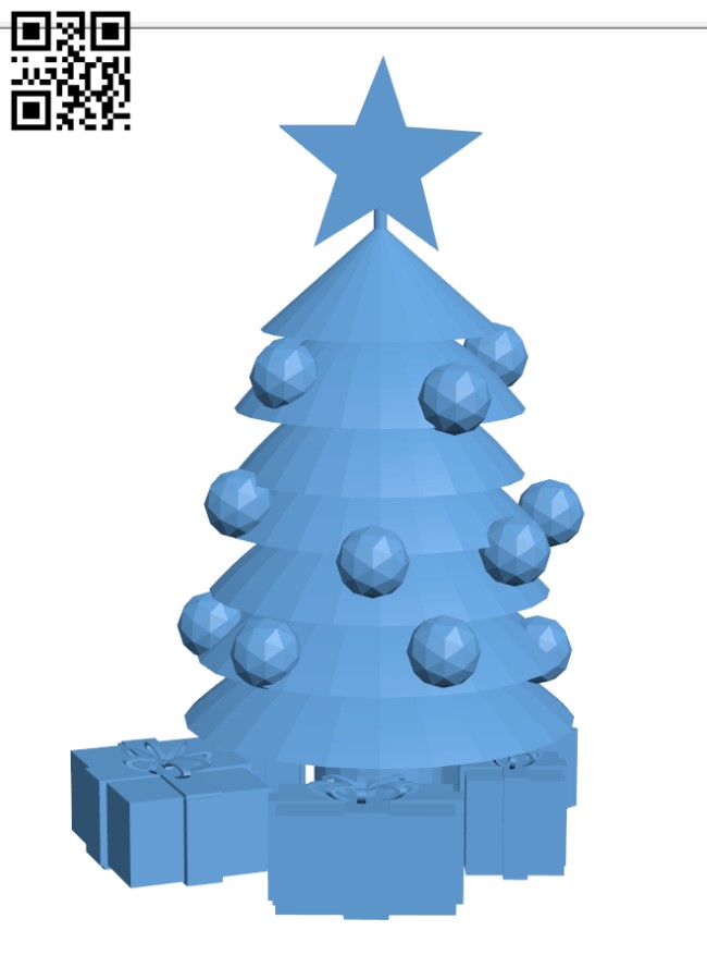 Christmas H001138 file stl free download 3D Model for CNC and 3d printer