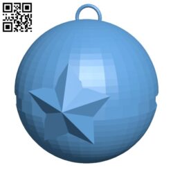 Christmas Pokéball Ornament H001270 file stl free download 3D Model for CNC and 3d printer