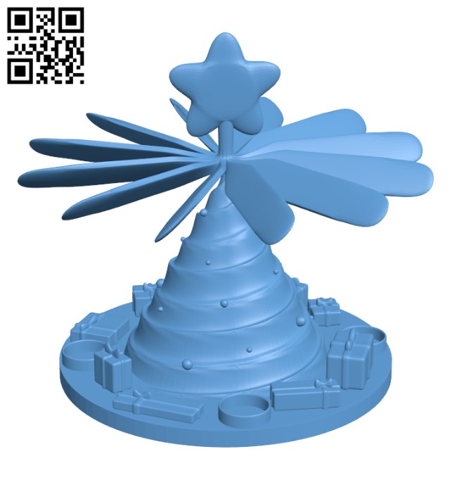 Christmas Pyramid H001032 file stl free download 3D Model for CNC and 3d printer