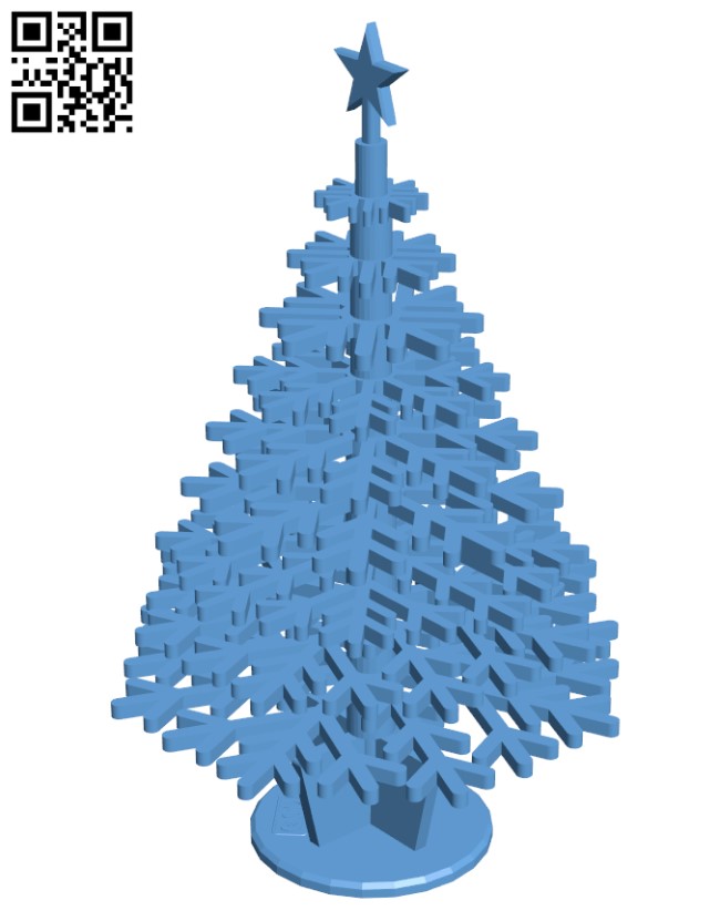Christmas Tree - DiY H001274 file stl free download 3D Model for CNC and 3d printer