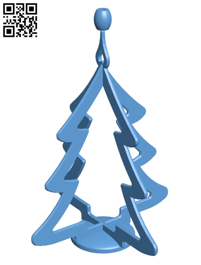 Christmas Tree H001275 file stl free download 3D Model for CNC and 3d printer