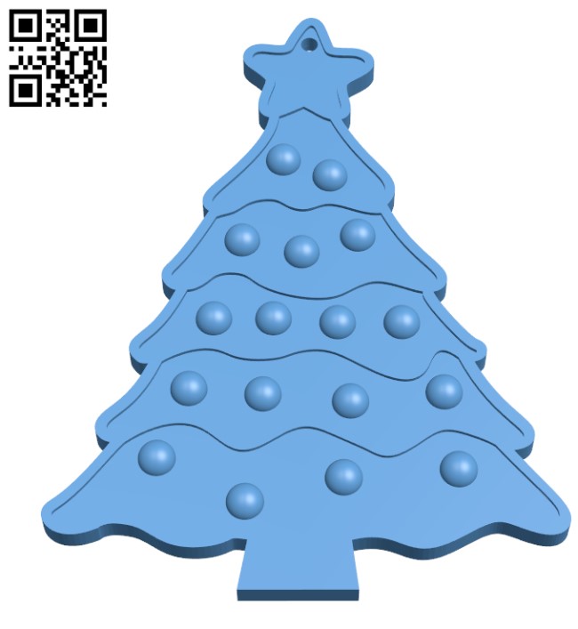 Christmas Tree H001276 file stl free download 3D Model for CNC and 3d printer