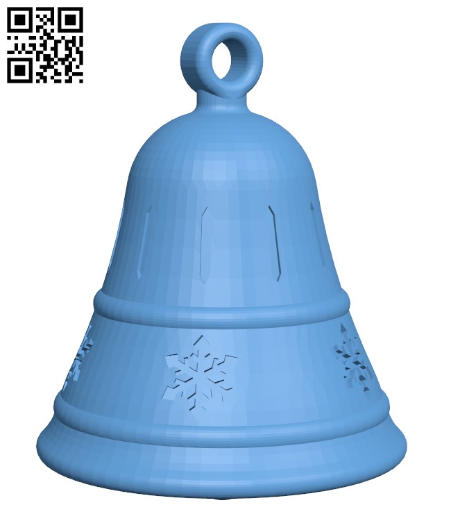 Christmas bell ornament - with hidden compartment H001027 file stl free download 3D Model for CNC and 3d printer