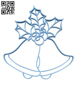 Christmas bells H001087 file stl free download 3D Model for CNC and 3d printer