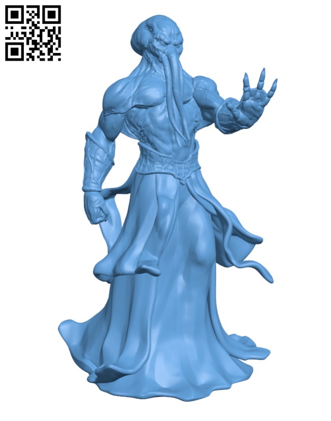 Cthulhid H000819 file stl free download 3D Model for CNC and 3d printer