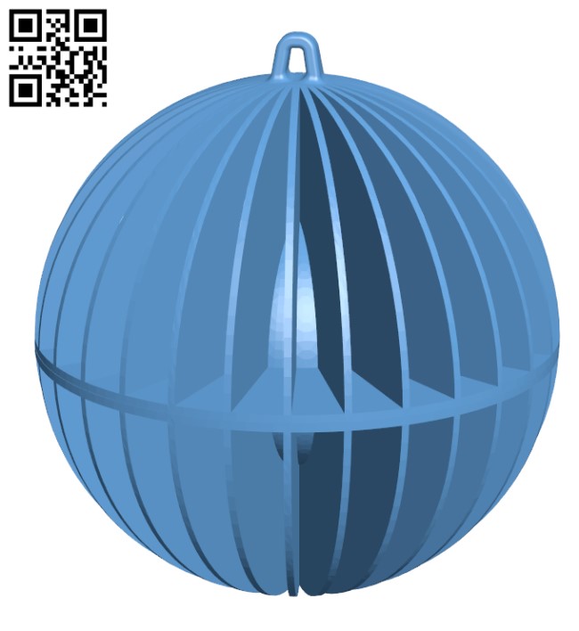 Decorative Sphere H001343 file stl free download 3D Model for CNC and 3d printer
