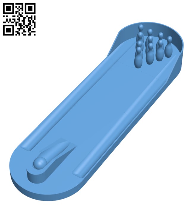 Desktop Bowling H000846 file stl free download 3D Model for CNC and 3d printer