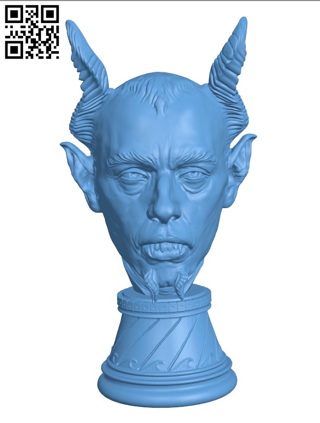 Devil H000935 file stl free download 3D Model for CNC and 3d printer