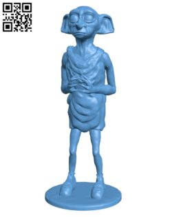 Dobby the Elf H000557 file stl free download 3D Model for CNC and 3d printer