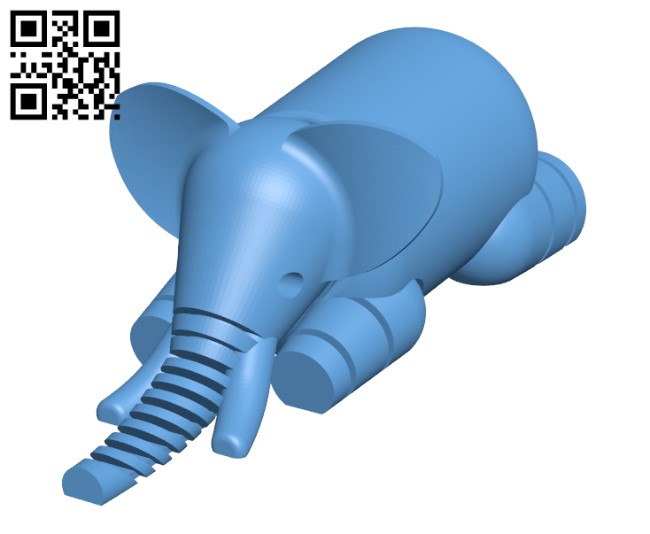 Elephant LFS H000698 file stl free download 3D Model for CNC and 3d printer