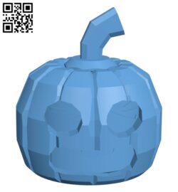 Face Changing Halloween Pumpkin H001207 file stl free download 3D Model for CNC and 3d printer