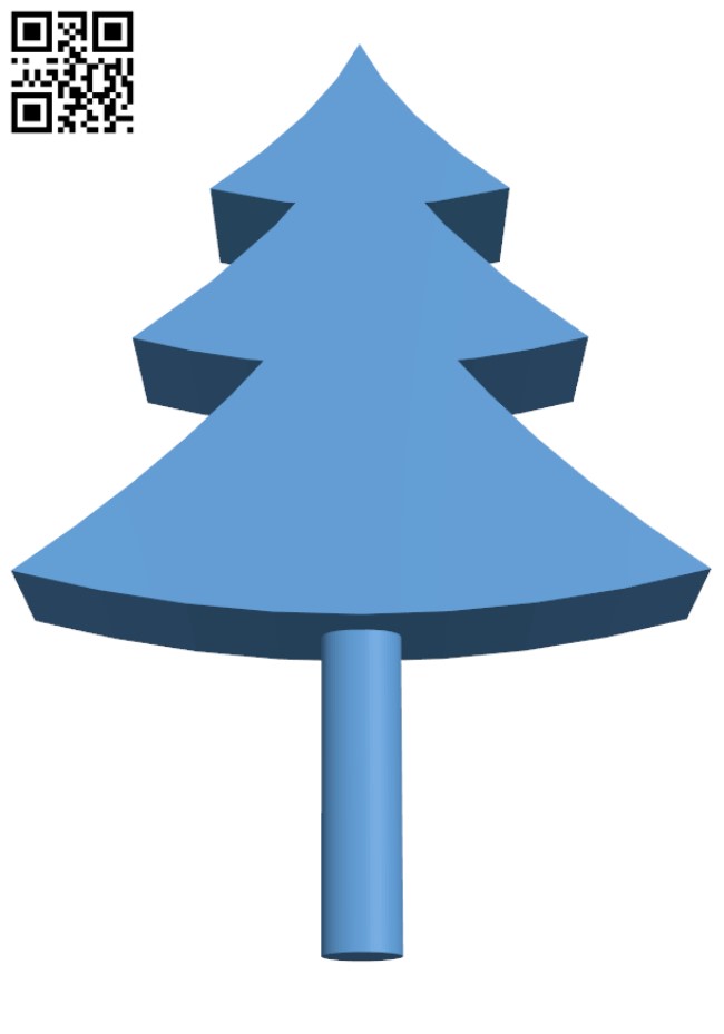 Festive Christmas tree H001156 file stl free download 3D Model for CNC and 3d printer