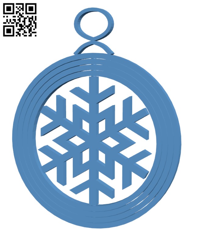 Foldable Christmas Ornament H000978 file stl free download 3D Model for CNC and 3d printer