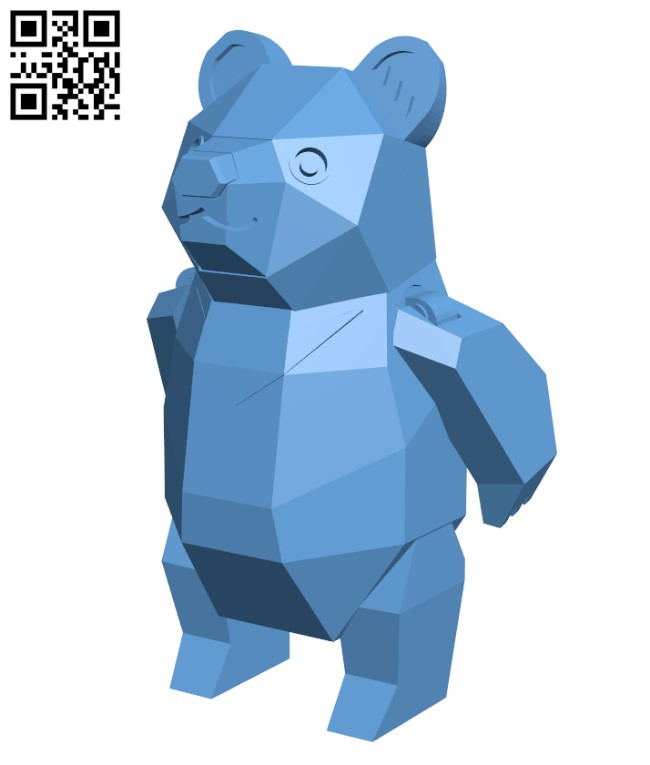 Formosan Black Bear H000761 file stl free download 3D Model for CNC and 3d printer
