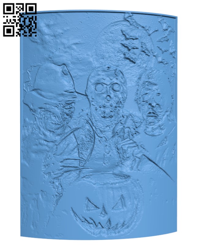 Halloween 3 Wise Men H000980 file stl free download 3D Model for CNC and 3d printer