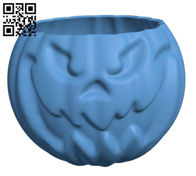 Halloween Candy Carrier H000982 file stl free download 3D Model for CNC and 3d printer