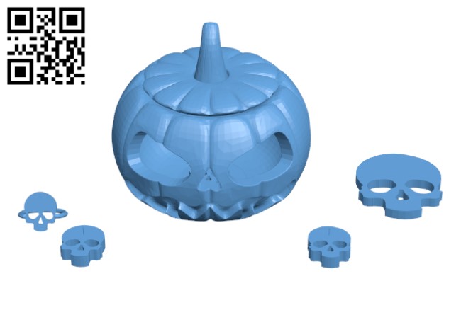 Halloween H000998 file stl free download 3D Model for CNC and 3d printer