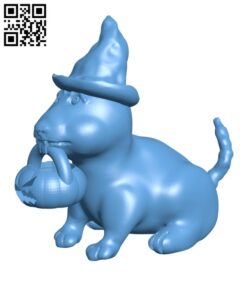 Halloween Mouse H001353 file stl free download 3D Model for CNC and 3d printer