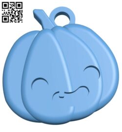 Halloween Pumpkin Keychain H001112 file stl free download 3D Model for CNC and 3d printer