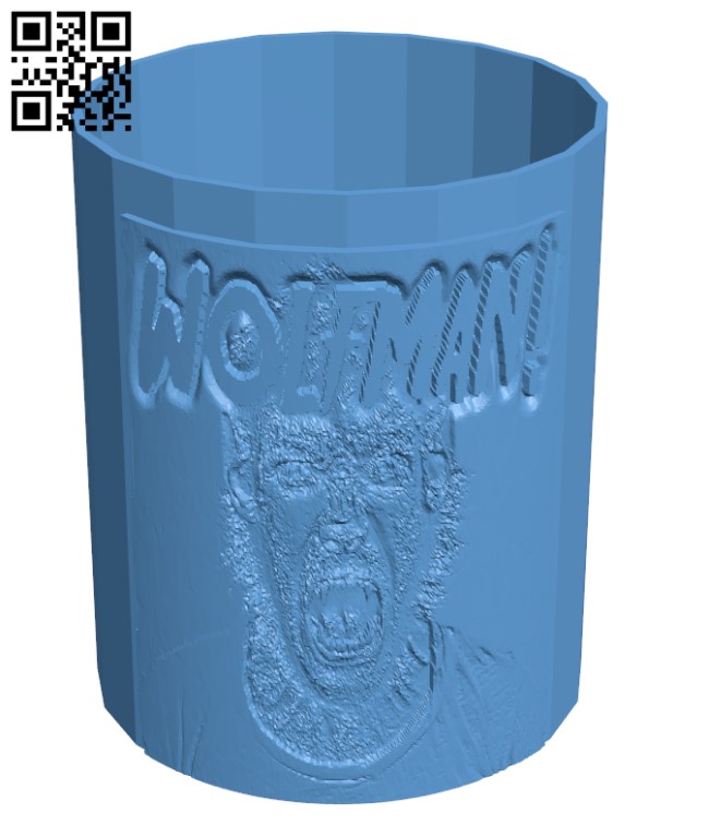 Halloween Snack Cup H001049 file stl free download 3D Model for CNC and 3d printer