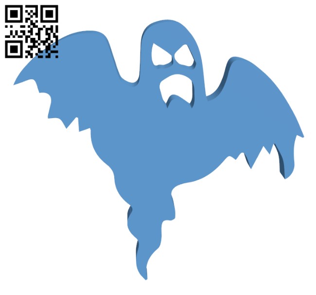 Halloween ghost H000986 file stl free download 3D Model for CNC and 3d printer