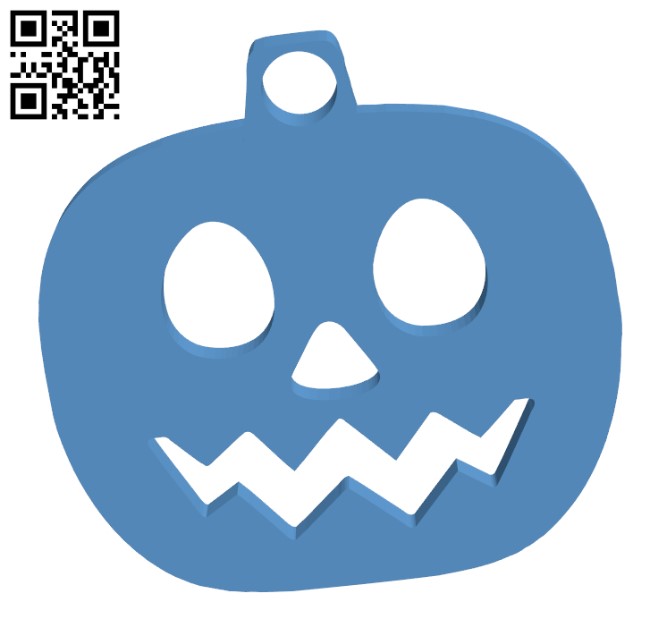 Halloween keychain H001107 file stl free download 3D Model for CNC and 3d printer
