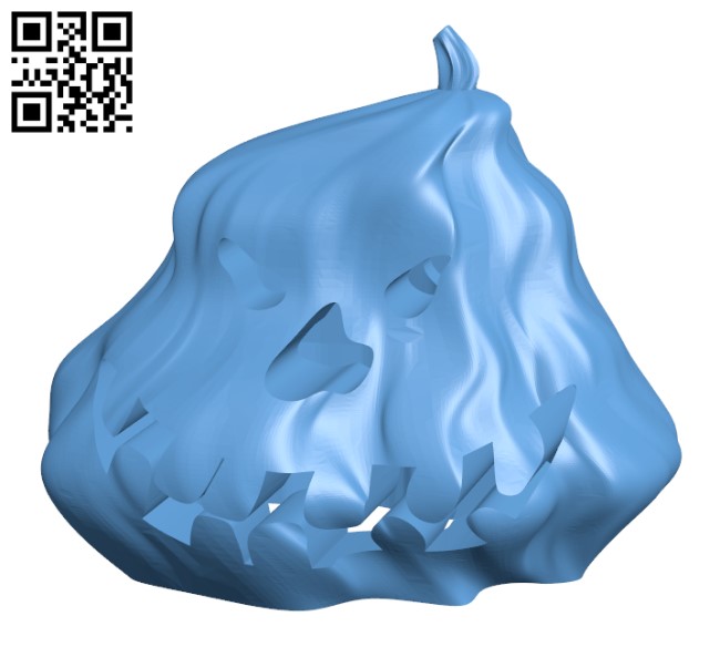 Halloween pumpktin H001139 file stl free download 3D Model for CNC and 3d printer