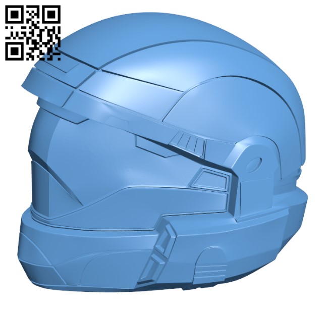 Halo 3 ODST helmet Wearable H000589 file stl free download 3D Model for CNC and 3d printer