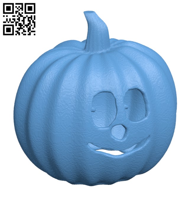 Happy jack o lantern - Halloween H000938 file stl free download 3D Model for CNC and 3d printer