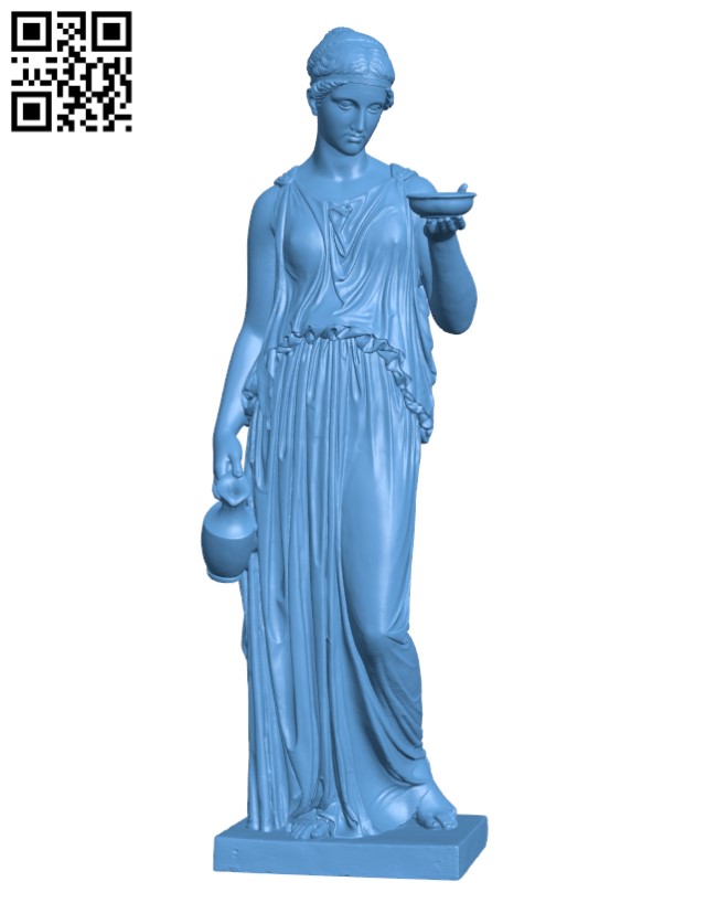 Hebe H000642 file stl free download 3D Model for CNC and 3d printer