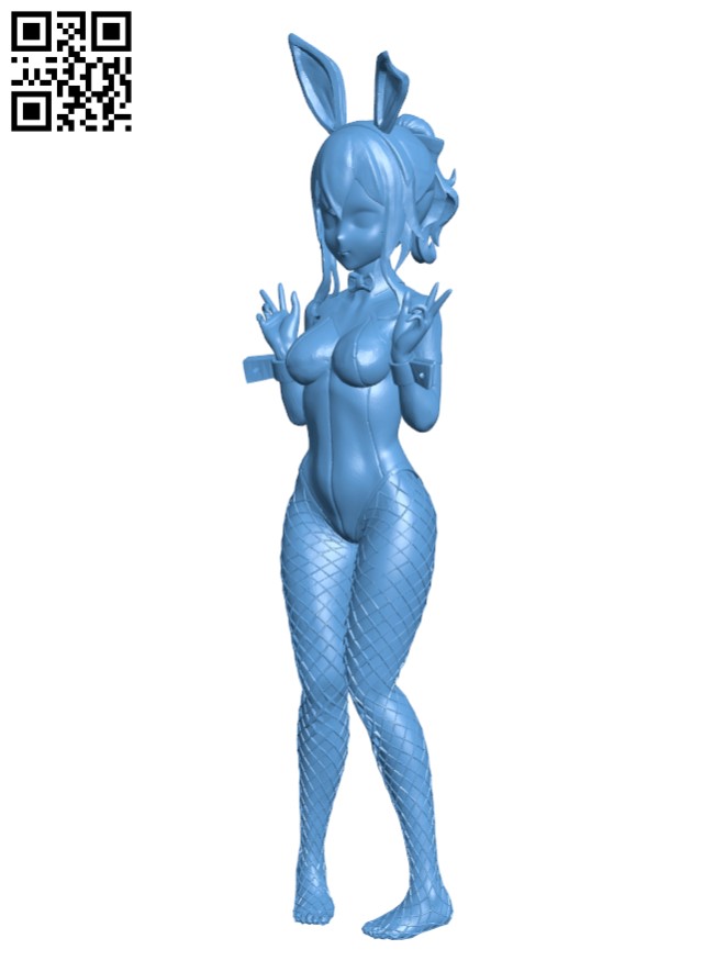 Jean Bunny Girl Figure Fanart Genshin Impact H000785 file stl free download 3D Model for CNC and 3d printer