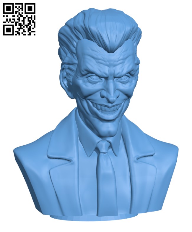 Joker H000591 file stl free download 3D Model for CNC and 3d printer