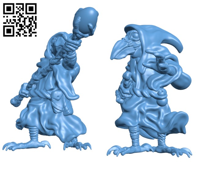 Kenku H000884 file stl free download 3D Model for CNC and 3d printer