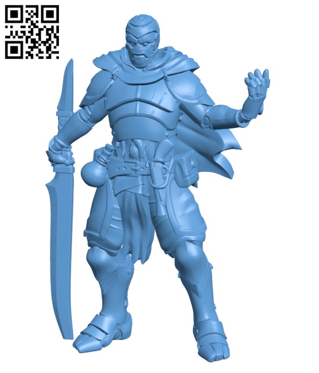 Kickstarter - Presupported Shardforged Artificer H000565 file stl free download 3D Model for CNC and 3d printer