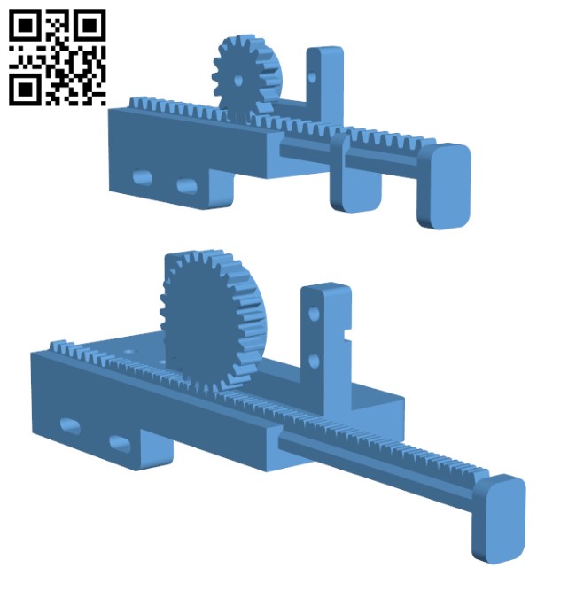 Linear Servo Actuators H000786 file stl free download 3D Model for CNC and 3d printer
