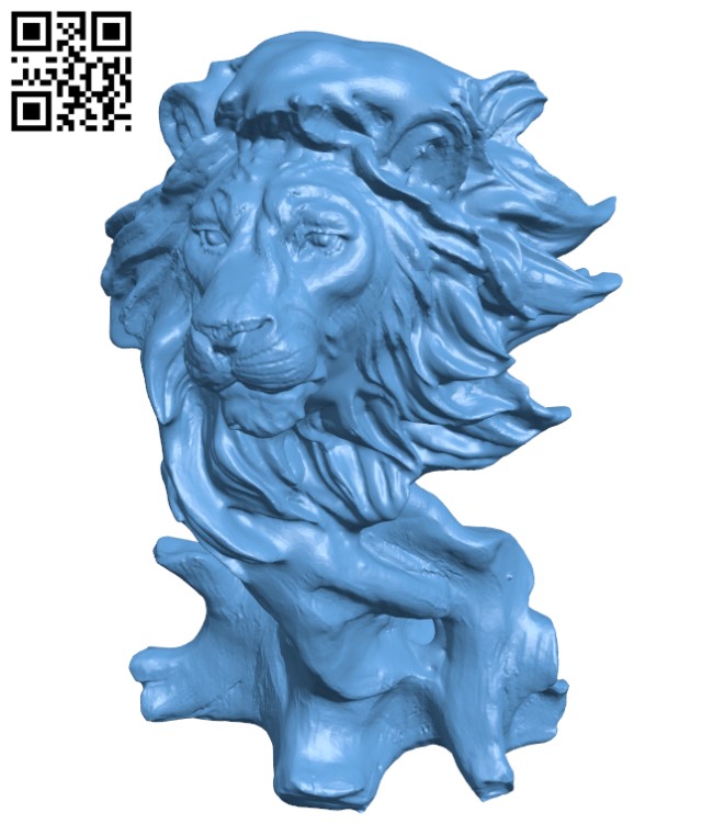 Lion Simba H000534 file stl free download 3D Model for CNC and 3d printer
